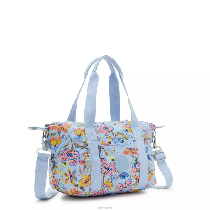 bolso de hombro art mini estampado Kipling flores silvestres mujer 884V4 bolsas de hombro