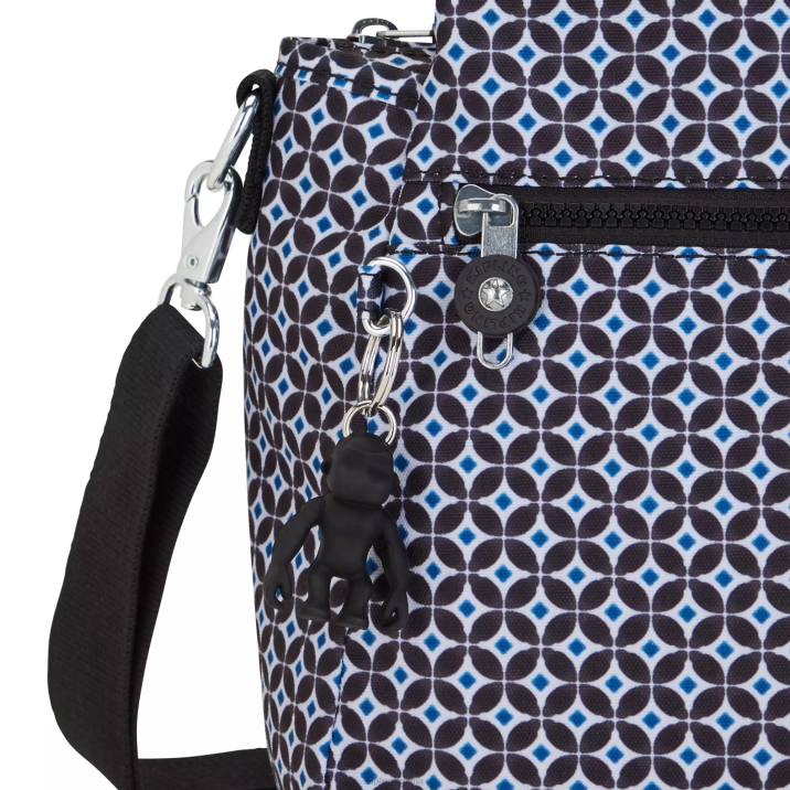 bolso de hombro elysia estampado Kipling azulejo negruzco mujer 884V239 bolsas de hombro