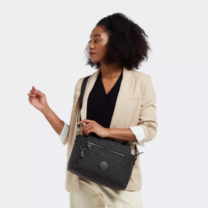 bolso de hombro elysia estampado Kipling firma en relieve mujer 884V192 bolsas de hombro