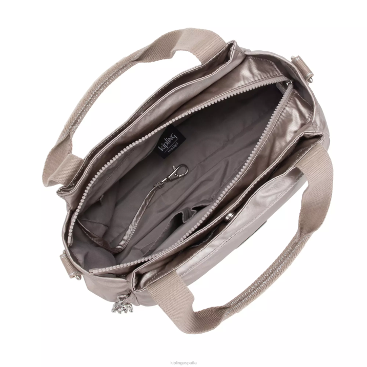 bolso de hombro elysia metalizado Kipling resplandor metalico mujer 884V204 bolsas de hombro