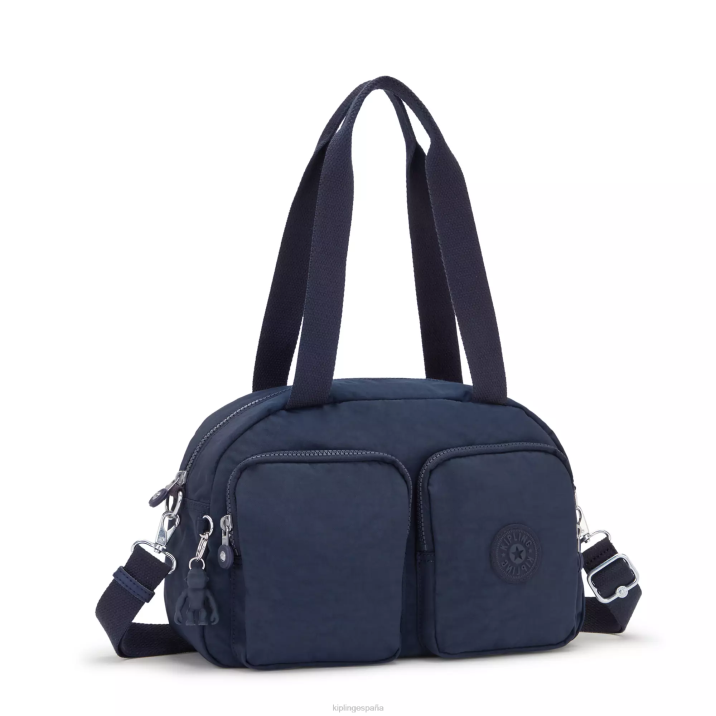 genial bolsa de hombro defea Kipling azul azul mujer 884V225 bolsas de hombro