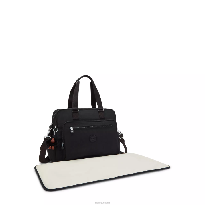bolsa de pañales alanna Kipling tono negro mujer 884V282 bolsas de pañales