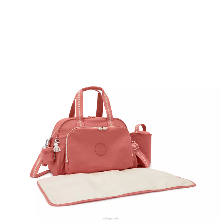 bolsa de pañales camama Kipling rosa de la vendimia mujer 884V242 bolsas de pañales