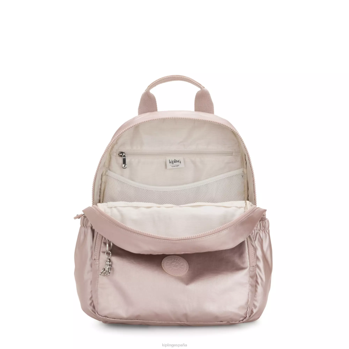 mochila de pañales maisie Kipling rosa metalica mujer 884V279 bolsas de pañales