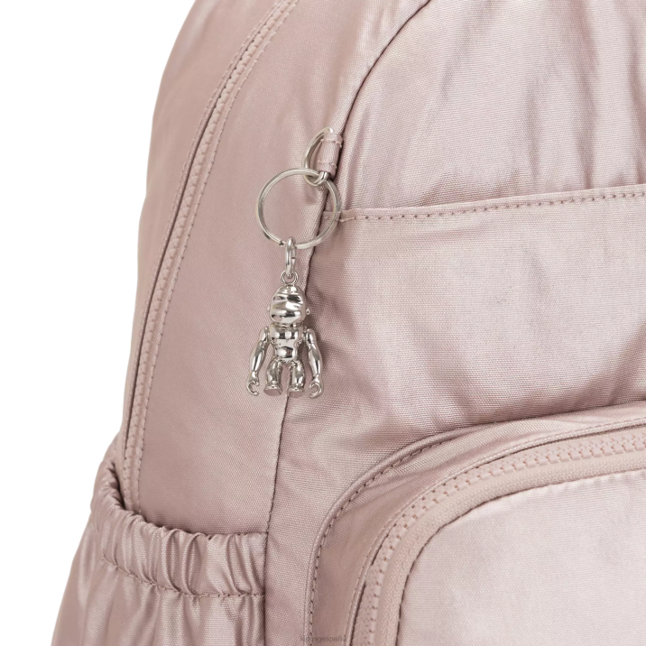 mochila de pañales maisie Kipling rosa metalica mujer 884V279 bolsas de pañales