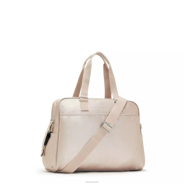 pañalera metalizada alanna Kipling cuarzo metalizado mujer 884V252 bolsas de pañales