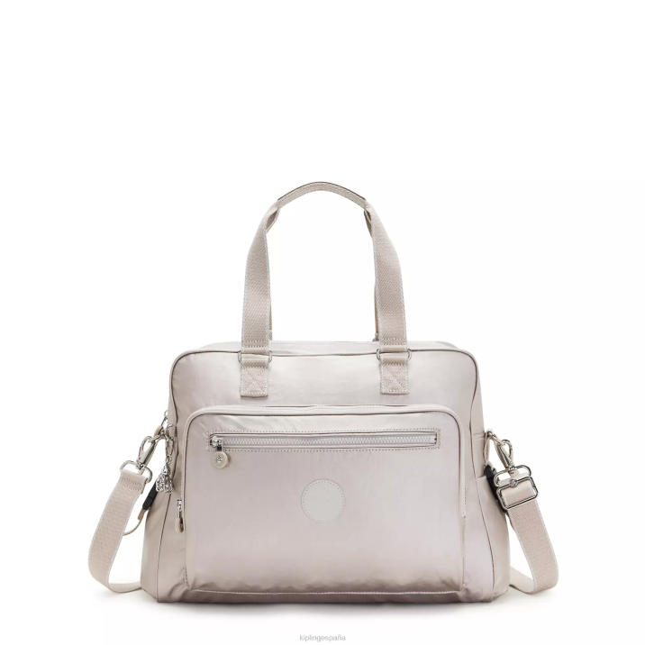 pañalera metalizada alanna Kipling resplandor metalico mujer 884V253 bolsas de pañales