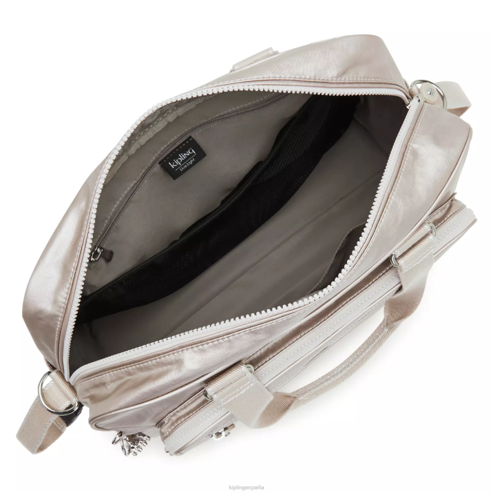 pañalera metalizada alanna Kipling resplandor metalico mujer 884V253 bolsas de pañales