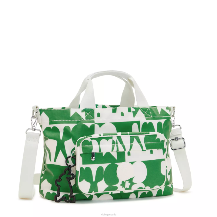 bolsa de tela jihoon minju kim Kipling impresión múltiple minju mujer 884V271 bolsas de tela