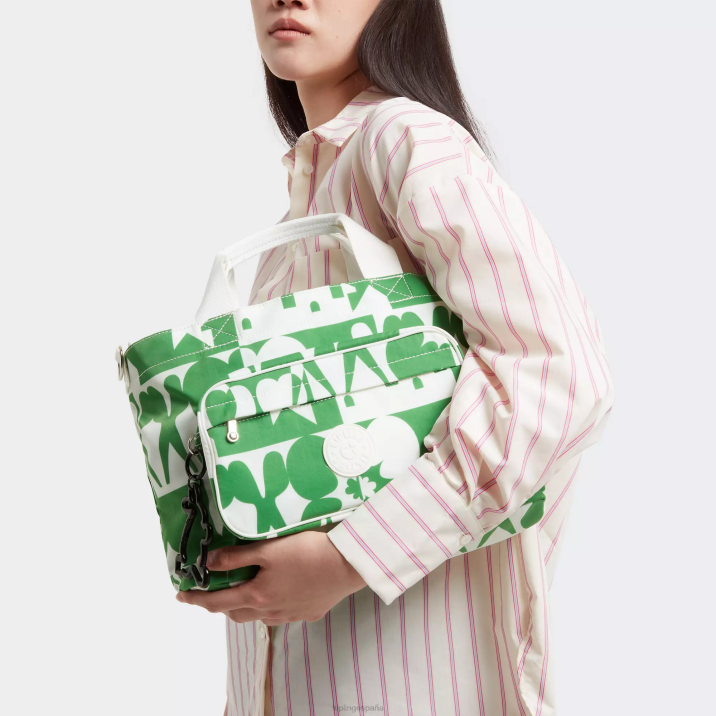 bolsa de tela jihoon minju kim Kipling impresión múltiple minju mujer 884V271 bolsas de tela