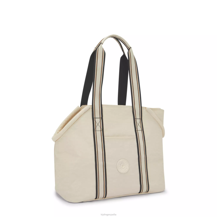 bolso de mano art m pet Kipling arena clara mujer 884V243 bolsas de tela