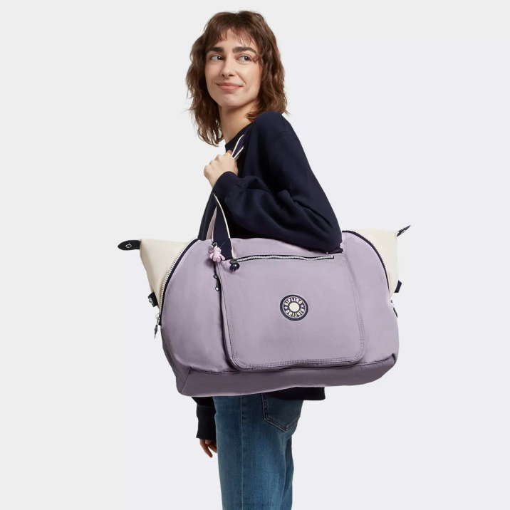 bolso de mano wellness art m Kipling suave bloque lila mujer 884V263 bolsas de tela