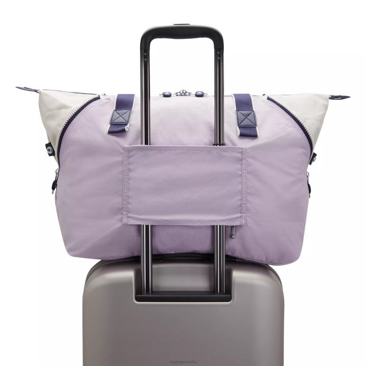 bolso de mano wellness art m Kipling suave bloque lila mujer 884V263 bolsas de tela