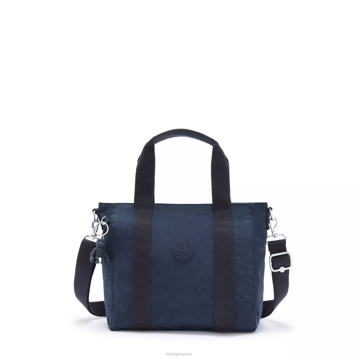 bolso shopper mini Kipling azul azul mujer 884V107 bolsas de tela