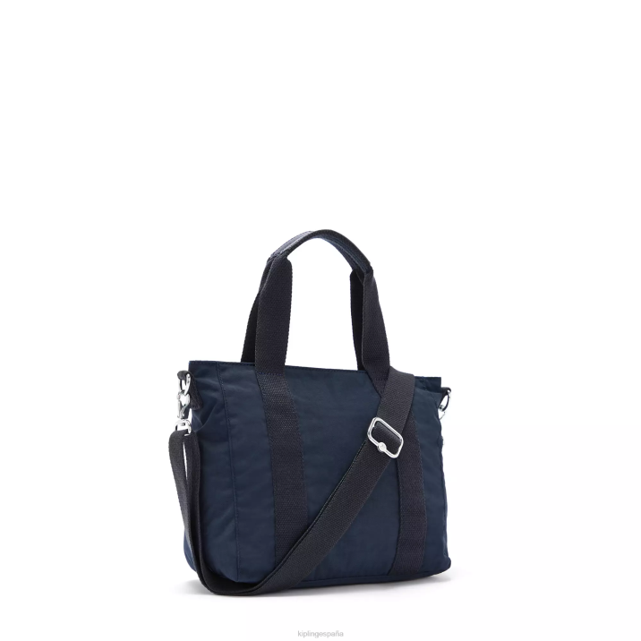 bolso shopper mini Kipling azul azul mujer 884V107 bolsas de tela
