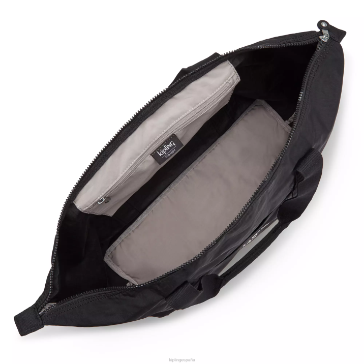 tote art mediano Kipling luz negra mujer 884V268 bolsas de tela