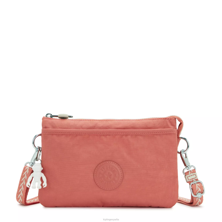 bandolera Riri Kipling rosa de la vendimia mujer 884V127 bolsos cruzados