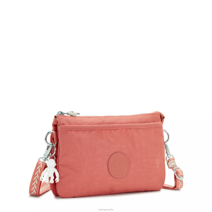 bandolera Riri Kipling rosa de la vendimia mujer 884V127 bolsos cruzados