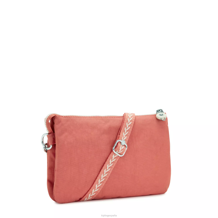 bandolera Riri Kipling rosa de la vendimia mujer 884V127 bolsos cruzados