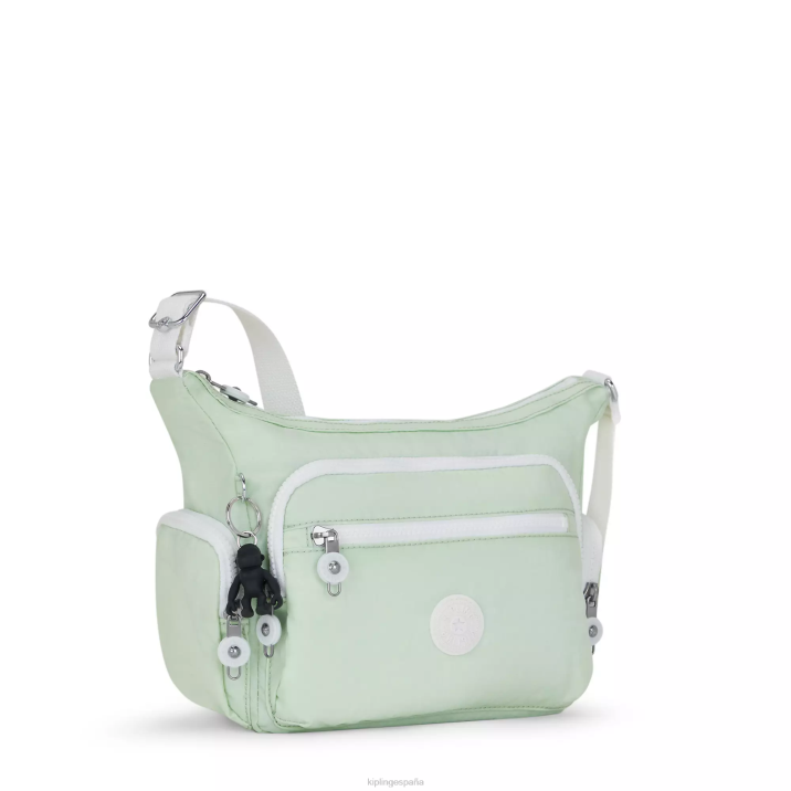 bolsa crossbody Gabbie pequeña Kipling aireado verde mujer 884V162 bolsos cruzados
