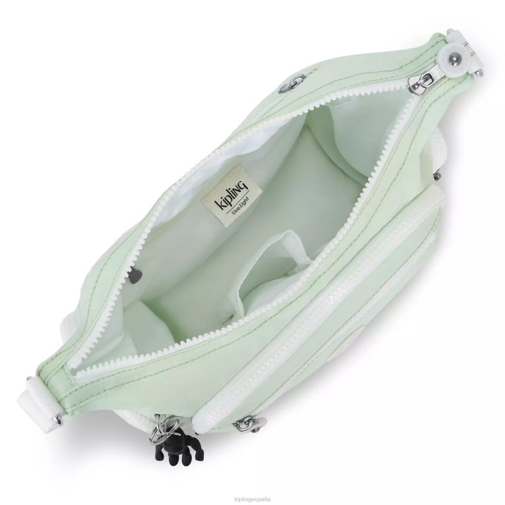 bolsa crossbody Gabbie pequeña Kipling aireado verde mujer 884V162 bolsos cruzados