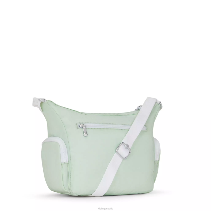 bolsa crossbody Gabbie pequeña Kipling aireado verde mujer 884V162 bolsos cruzados