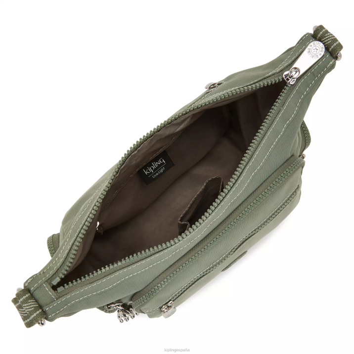 bolsa crossbody Gabbie pequeña Kipling algas oscuras mujer 884V75 bolsos cruzados