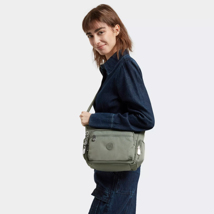 bolsa crossbody Gabbie pequeña Kipling algas oscuras mujer 884V75 bolsos cruzados