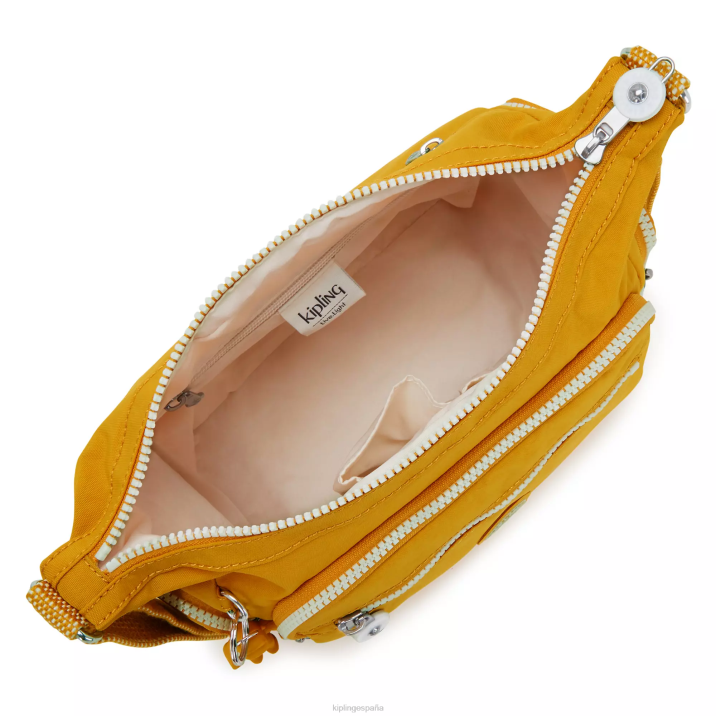 bolsa crossbody Gabbie pequeña Kipling amarillo rapido mujer 884V159 bolsos cruzados