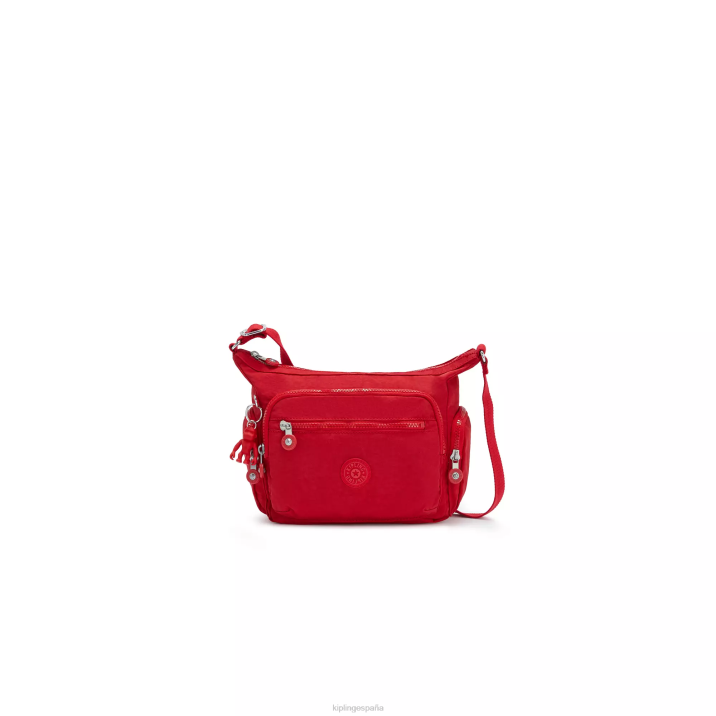 bolsa crossbody Gabbie pequeña Kipling colorete rojo mujer 884V164 bolsos cruzados