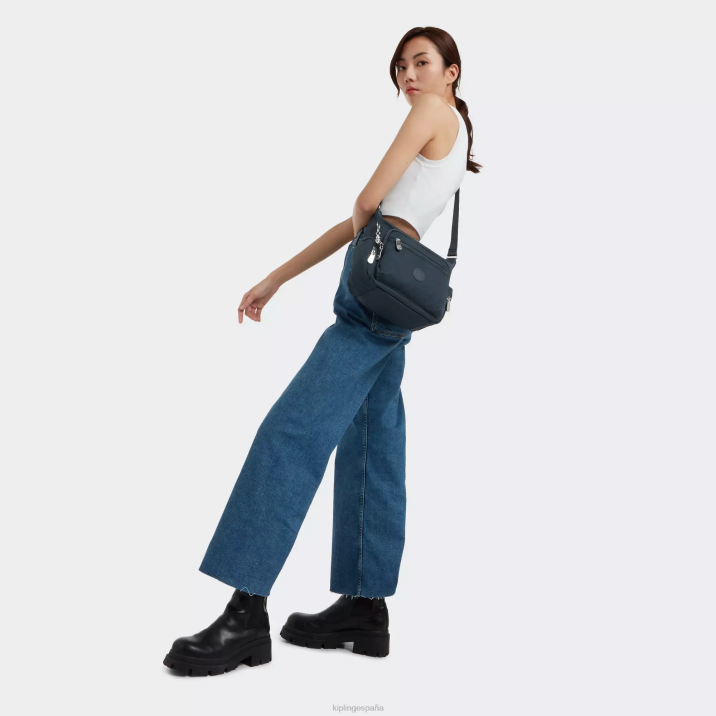 bolsa crossbody Gabbie pequeña Kipling rico azul mujer 884V76 bolsos cruzados