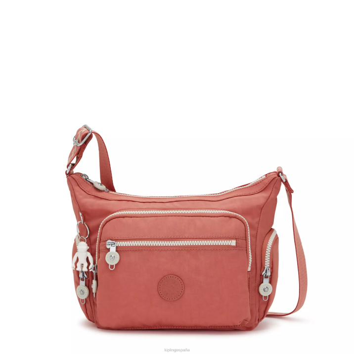bolsa crossbody Gabbie pequeña Kipling rosa de la vendimia mujer 884V165 bolsos cruzados