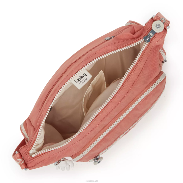 bolsa crossbody Gabbie pequeña Kipling rosa de la vendimia mujer 884V165 bolsos cruzados