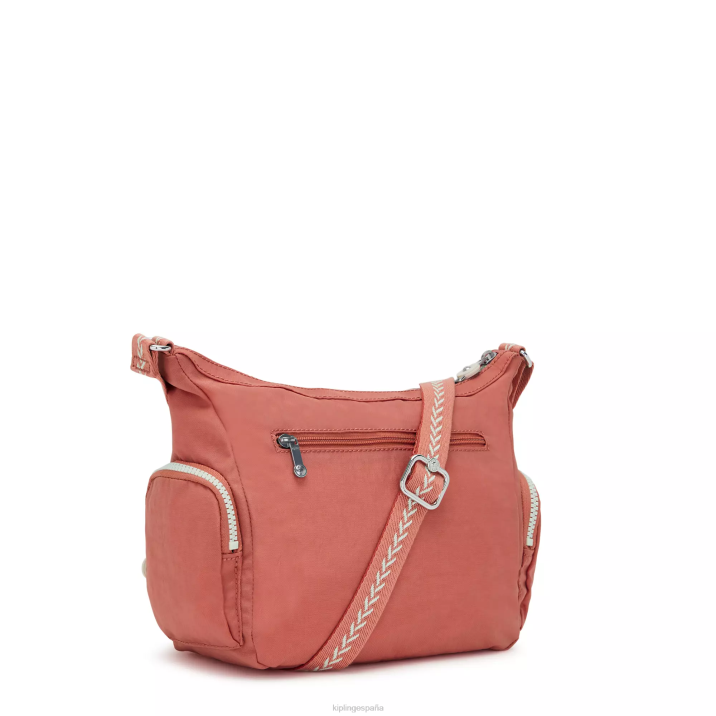 bolsa crossbody Gabbie pequeña Kipling rosa de la vendimia mujer 884V165 bolsos cruzados