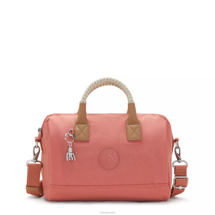bolsa crossbody abia Kipling vintage rosa m mujer 884V183 bolsos cruzados