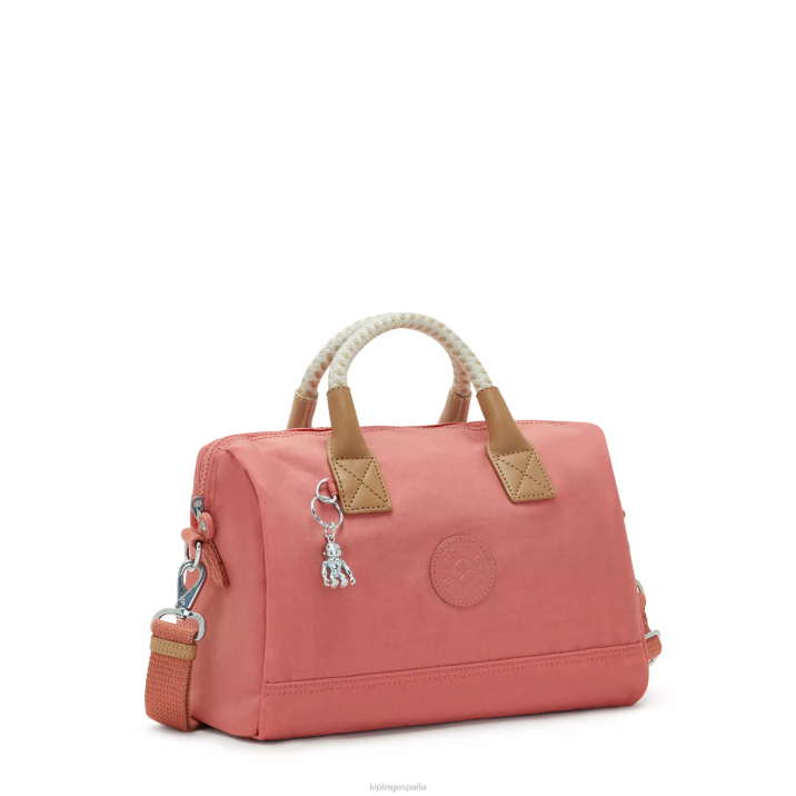 bolsa crossbody abia Kipling vintage rosa m mujer 884V183 bolsos cruzados