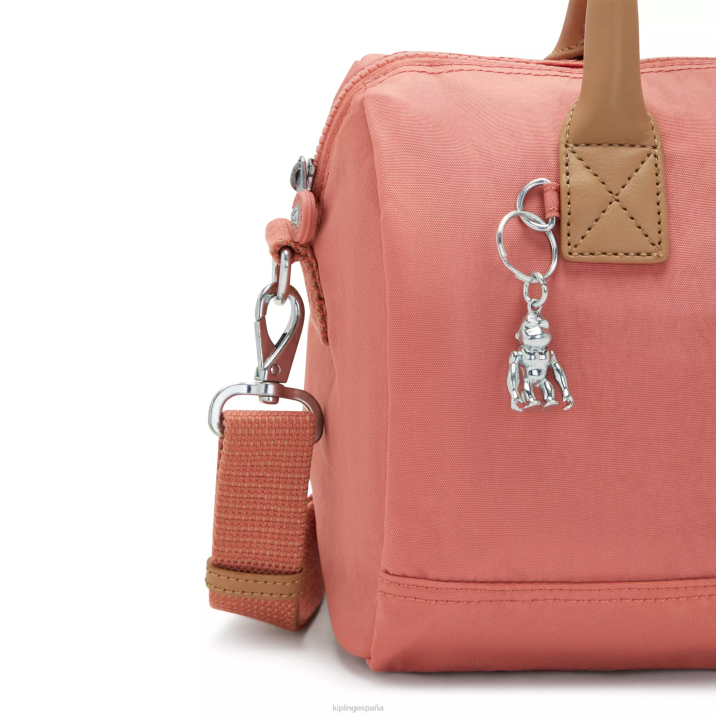 bolsa crossbody abia Kipling vintage rosa m mujer 884V183 bolsos cruzados