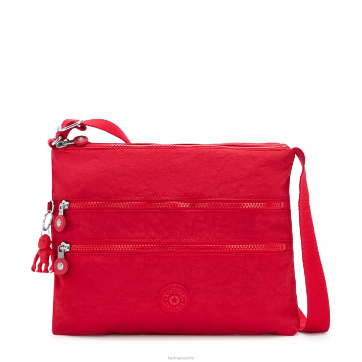 bolsa crossbody alvar Kipling colorete rojo mujer 884V137 bolsos cruzados