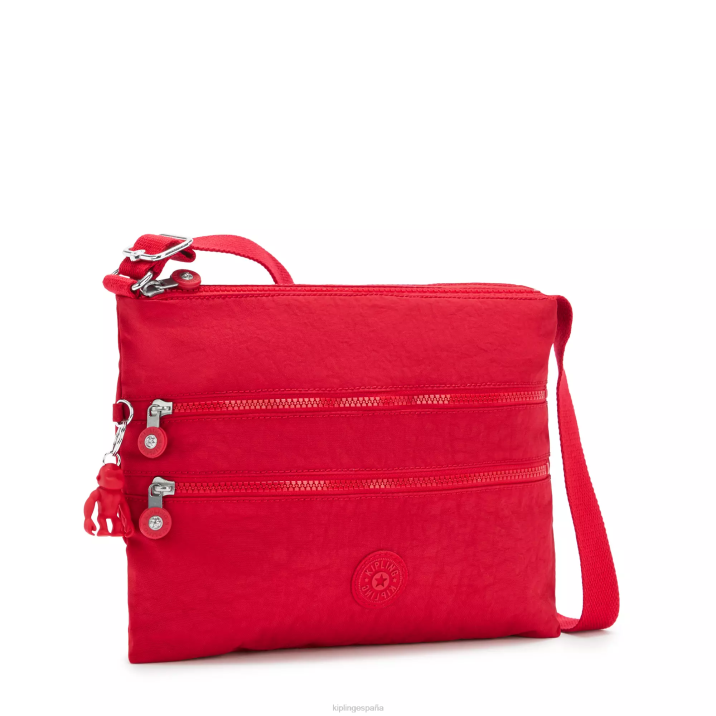 bolsa crossbody alvar Kipling colorete rojo mujer 884V137 bolsos cruzados