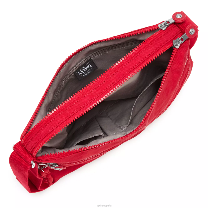 bolsa crossbody alvar Kipling colorete rojo mujer 884V137 bolsos cruzados
