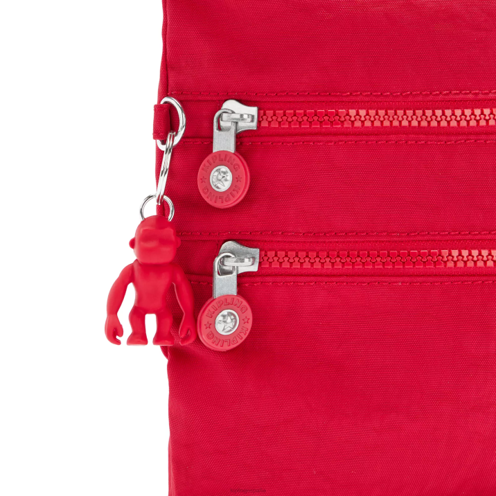 bolsa crossbody alvar Kipling colorete rojo mujer 884V137 bolsos cruzados