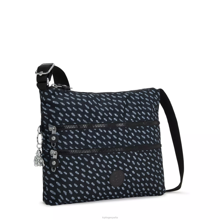 bolsa crossbody alvar estampada Kipling puntos finales mujer 884V144 bolsos cruzados