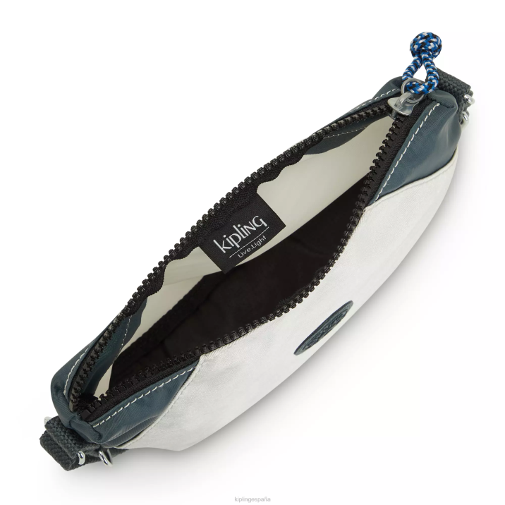bolsa crossbody art extrapequeña Kipling bloque gris luna mujer 884V101 bolsos cruzados