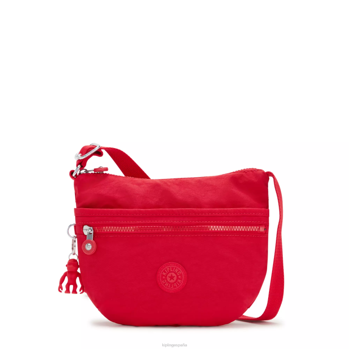 bolsa crossbody arto pequeña Kipling colorete rojo mujer 884V226 bolsos cruzados