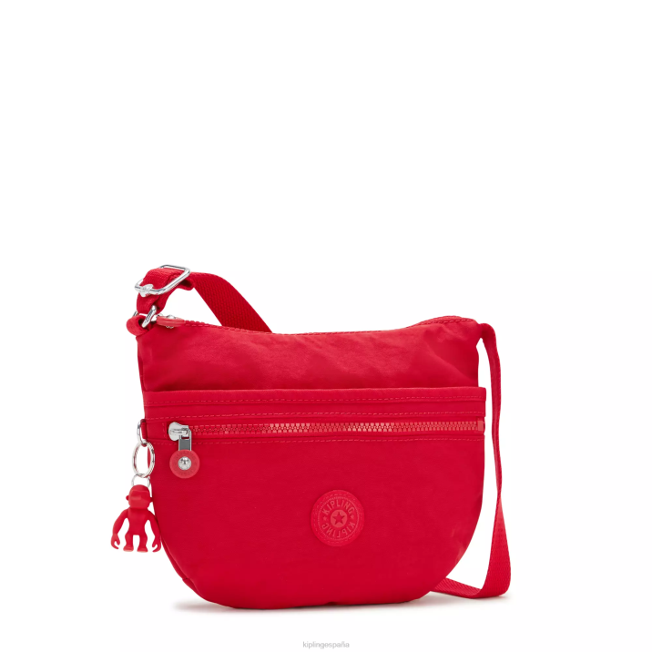 bolsa crossbody arto pequeña Kipling colorete rojo mujer 884V226 bolsos cruzados