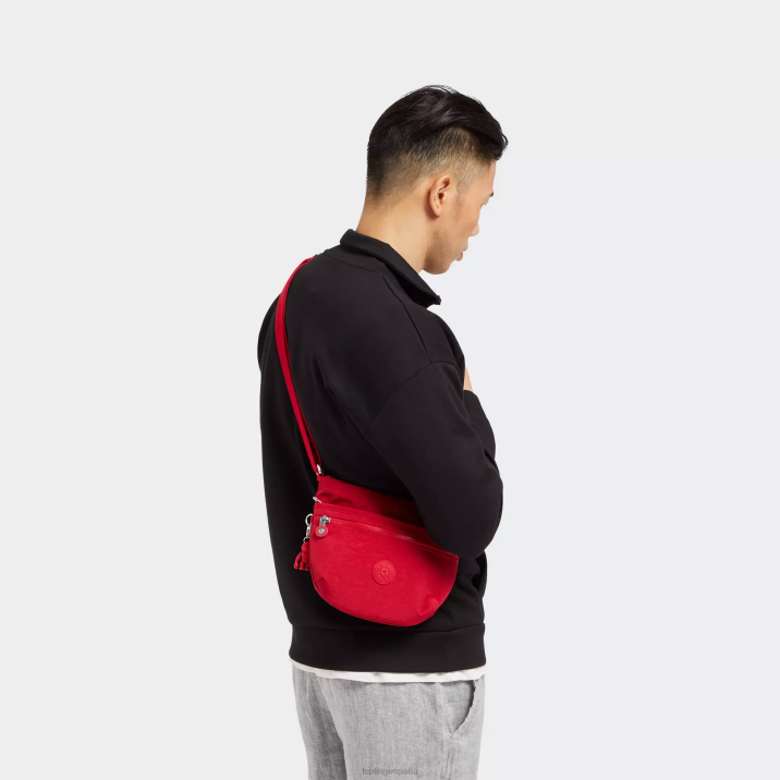 bolsa crossbody arto pequeña Kipling colorete rojo mujer 884V226 bolsos cruzados