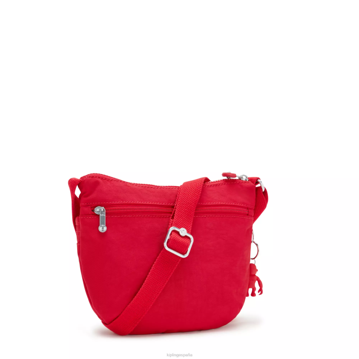 bolsa crossbody arto pequeña Kipling colorete rojo mujer 884V226 bolsos cruzados