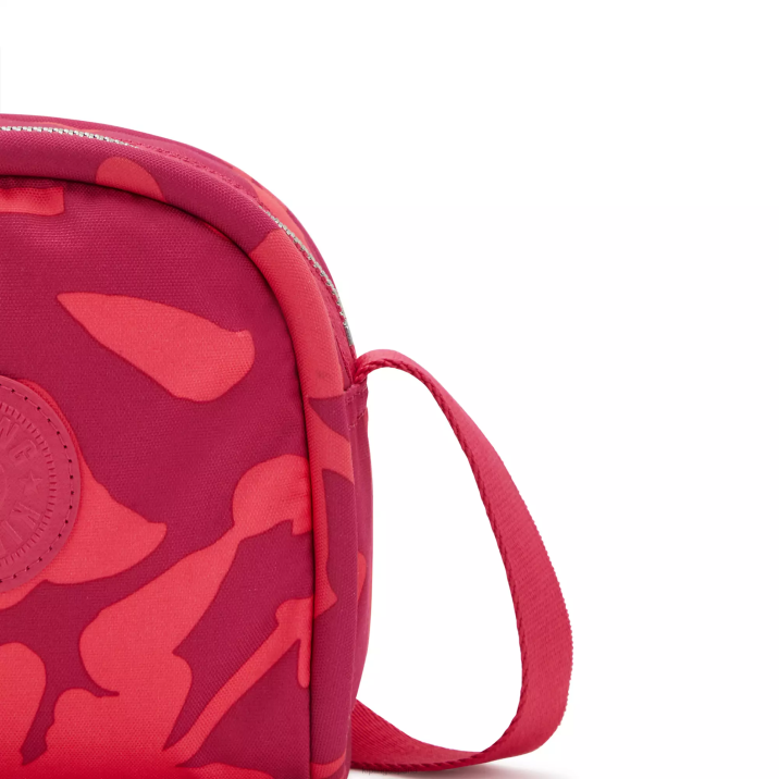 bolsa crossbody con estampado de jesper Kipling flores de coral mujer 884V189 bolsos cruzados