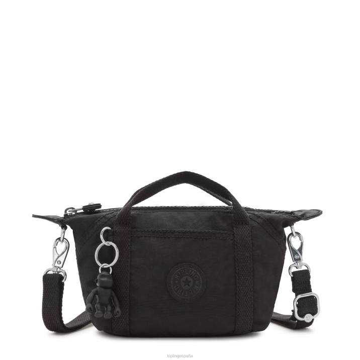 bolsa crossbody con motivo de arte Kipling negro negro mujer 884V3 bolsos cruzados