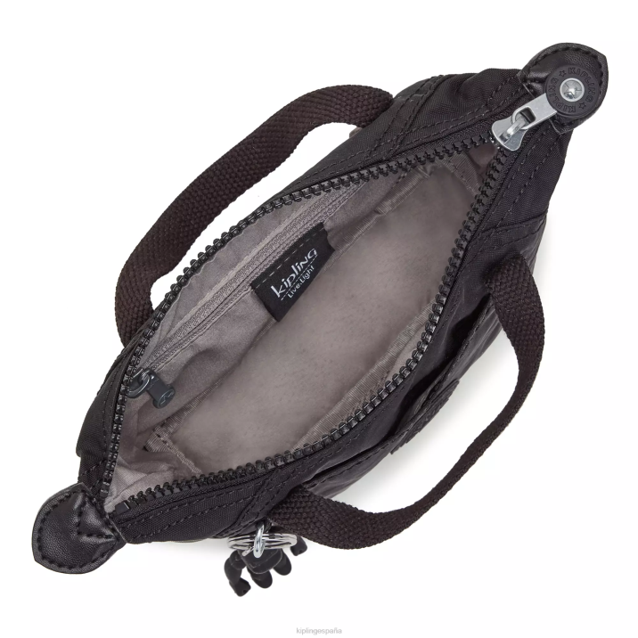 bolsa crossbody con motivo de arte Kipling negro negro mujer 884V3 bolsos cruzados